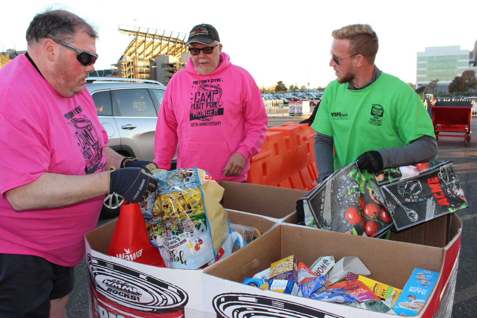 Camp Out For Hunger Philabundance